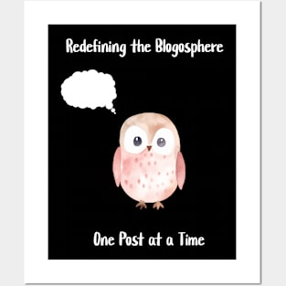 Redefining the Blogosphere, One Post at a Time Posters and Art